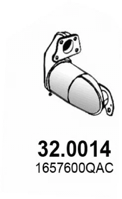 Catalyseur ASSO 32.0014