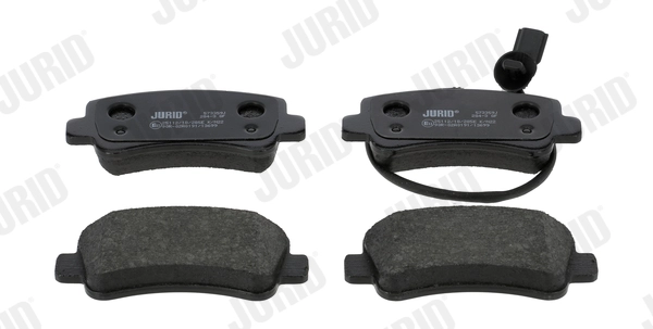 Kit de plaquettes de frein, frein à disque JURID 573359J
