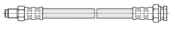Flexible de frein CEF 512094