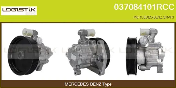 Pompe hydraulique, direction LGK 037084101RCC
