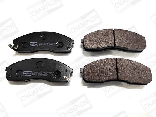 Kit de plaquettes de frein, frein à disque CHAMPION 572532CH