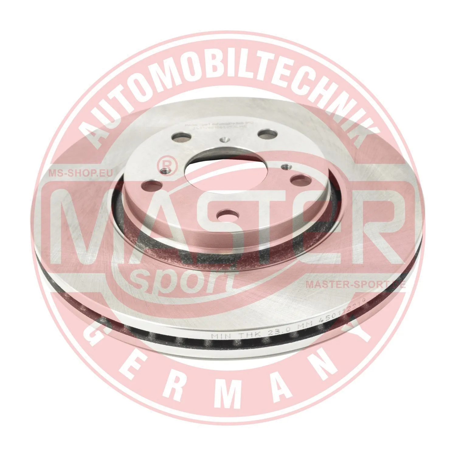 Disque de frein MASTER-SPORT GERMANY 24012601561-PCS-MS