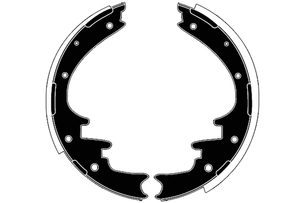 Jeu de mâchoires de frein RAICAM RA29180
