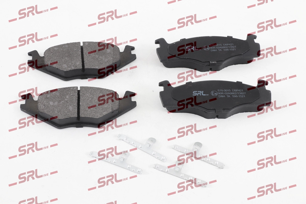 Kit de plaquettes de frein, frein à disque SRLine S70-0015