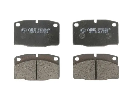 Kit de plaquettes de frein, frein à disque ABE C1X000ABE