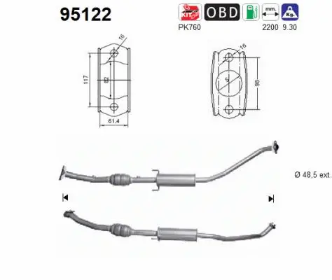 Catalyseur AS 95122