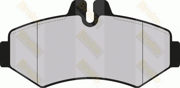 Kit de plaquettes de frein, frein à disque Brake ENGINEERING PA1183