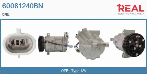 Compresseur, climatisation REAL 60081240BN
