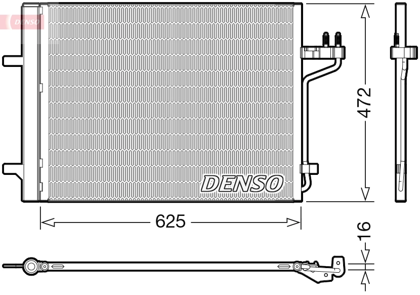 Condenseur, climatisation WILMINK GROUP WG2169916