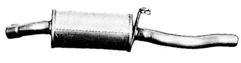 Silencieux arrière VEGAZ GmbH FS-100