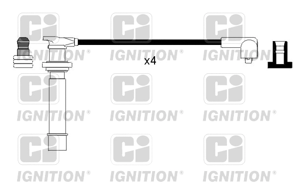 Kit de câbles d'allumage QUINTON HAZELL XC935