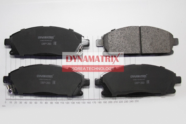 Kit de plaquettes de frein, frein à disque DYNAMATRIX DBP1263