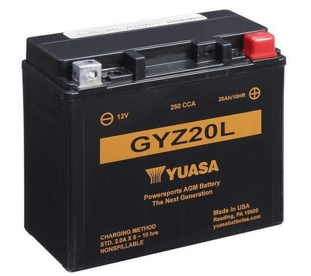 Batterie de démarrage YUASA GYZ20L