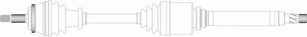 Arbre de transmission GENERAL RICAMBI RE3190