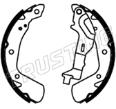 Jeu de mâchoires de frein TRUSTING 253.741