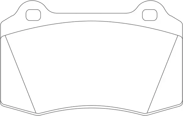 Kit de plaquettes de frein, frein à disque FIT FP1053