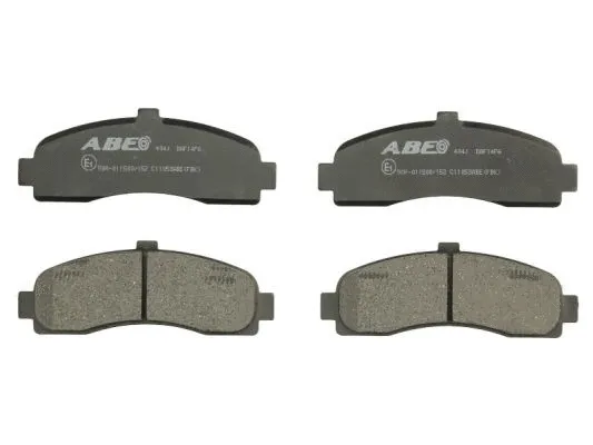 Kit de plaquettes de frein, frein à disque ABE C11053ABE