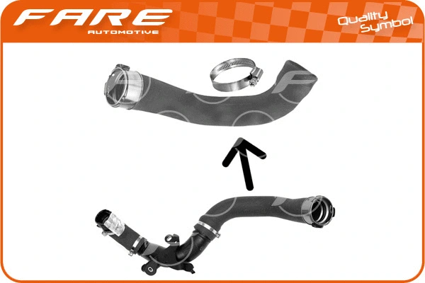 Gaine de suralimentation FARE SA 14973