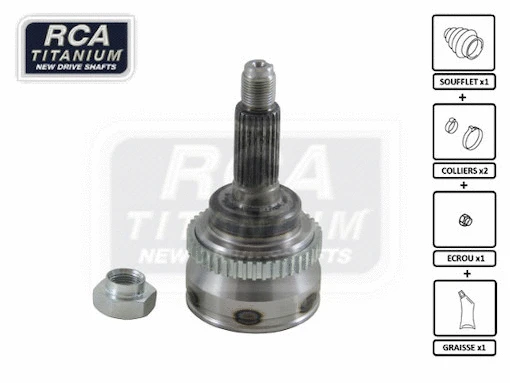 Jeu de joints, arbre de transmission RCA FRANCE OA90