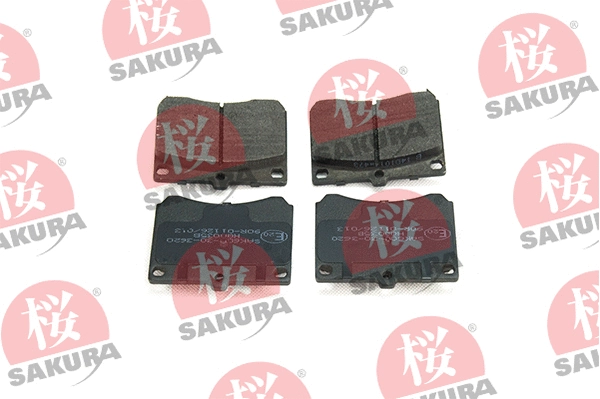 Kit de plaquettes de frein, frein à disque SAKURA 600-30-3620
