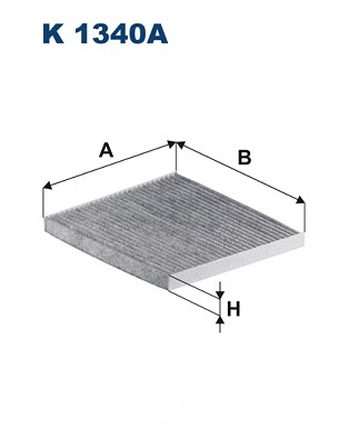 Filtre, air de l'habitacle FILTRON K 1340A