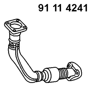 Tuyau d'échappement EBERSPÄCHER 91 11 4241