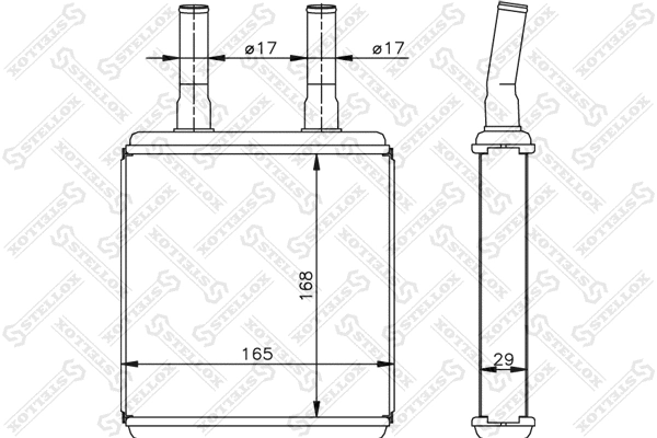 Système de chauffage STELLOX 10-35072-SX