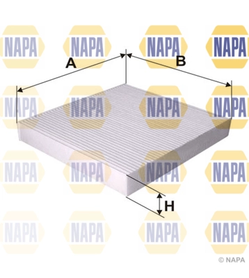 Filtre, air de l'habitacle NAPA NFC4130