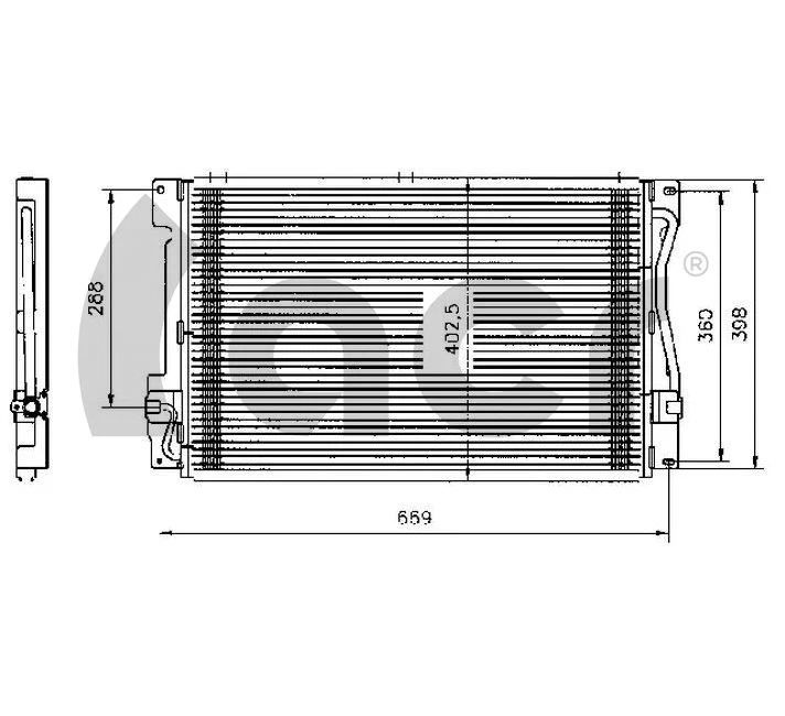 Condenseur, climatisation ACR 300210
