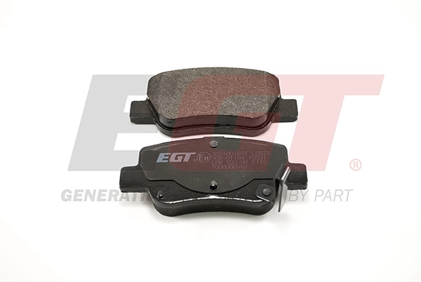 Kit de plaquettes de frein, frein à disque EGT 322100iEGT