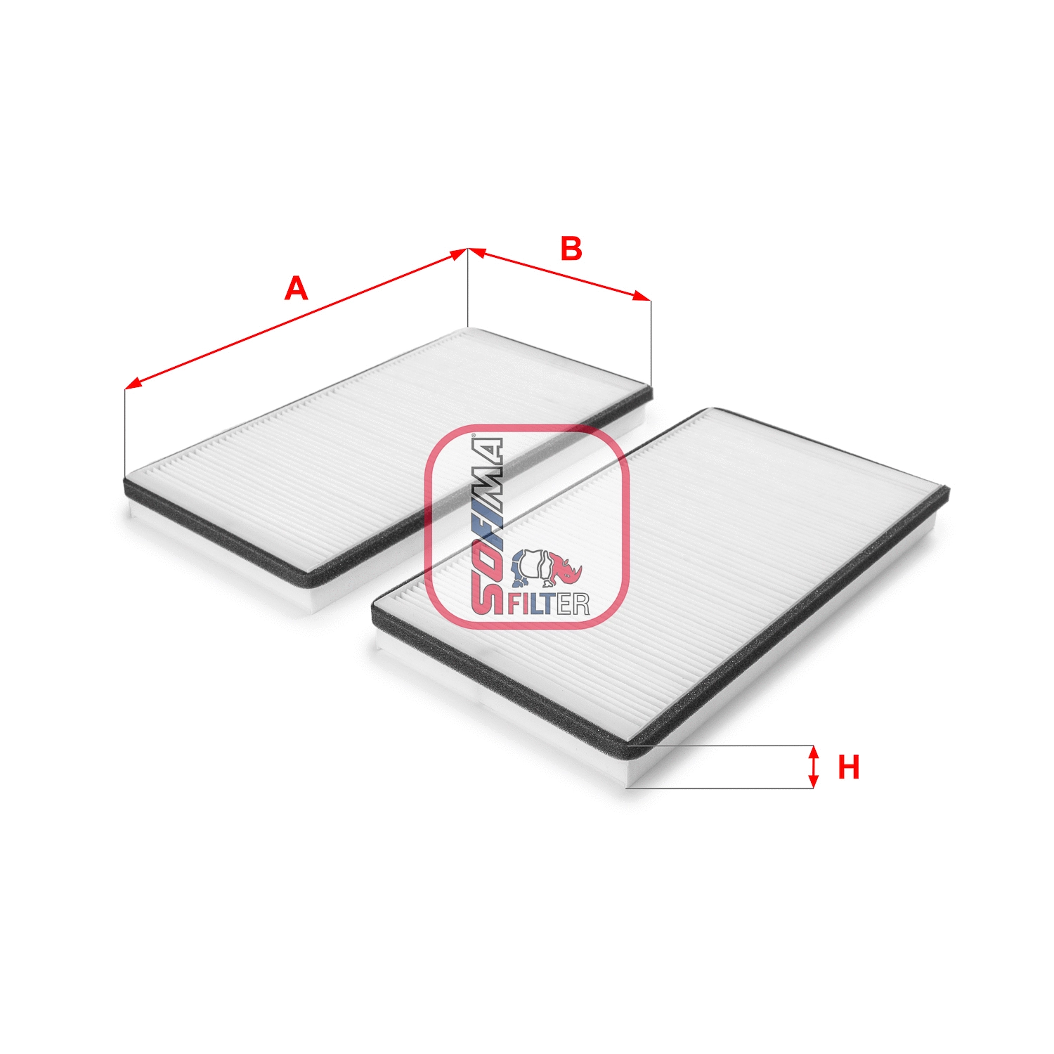 Filtre, air de l'habitacle SOFIMA S 3228 C