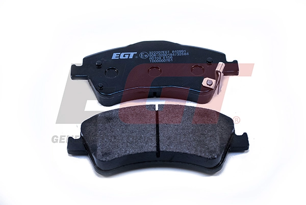 Kit de plaquettes de frein, frein à disque EGT 322207EGT