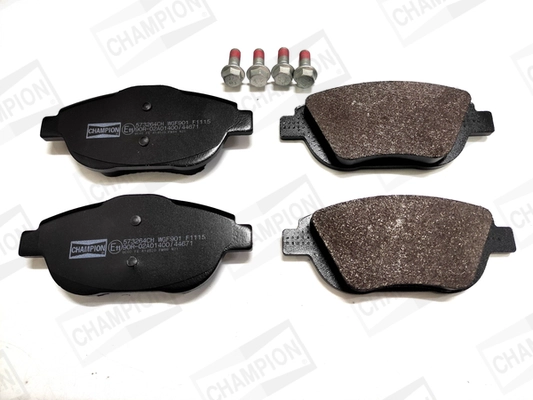 Kit de plaquettes de frein, frein à disque CHAMPION 573264CH