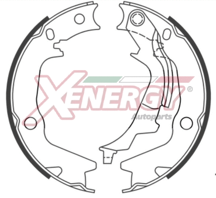 Jeu de mâchoires de frein AP XENERGY X50511