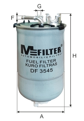 Filtre à carburant MFILTER DF 3545