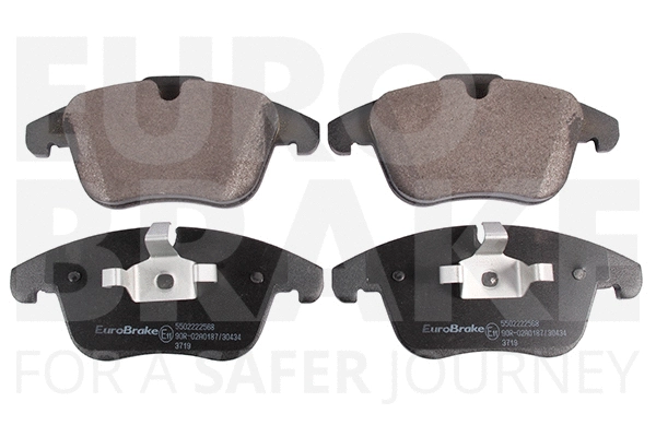 Kit de plaquettes de frein, frein à disque EUROBRAKE 5502222568