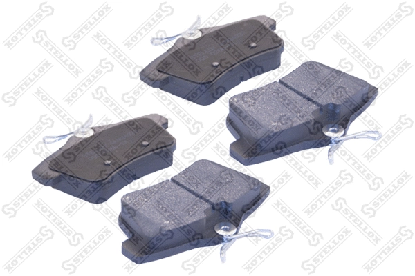 Kit de plaquettes de frein, frein à disque STELLOX 000 026-SX