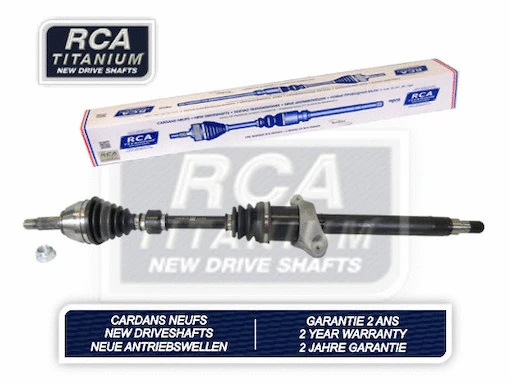 Arbre de transmission RCA FRANCE MIN121N