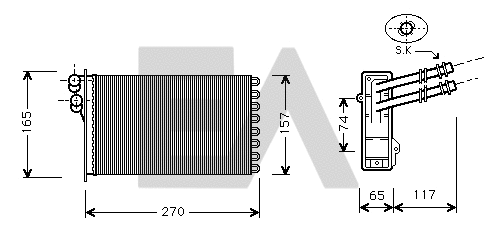 Système de chauffage EACLIMA 45C77009