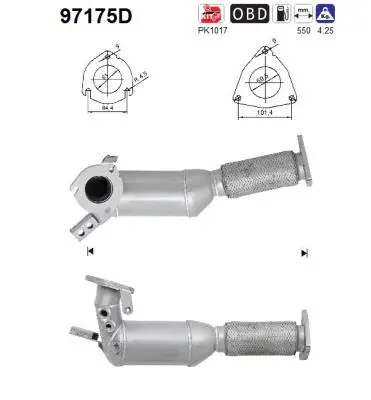 Catalyseur AS 97175D