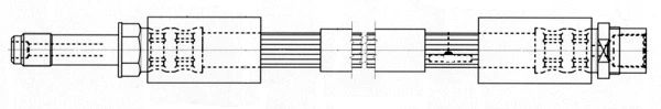 Flexible de frein CEF 512531