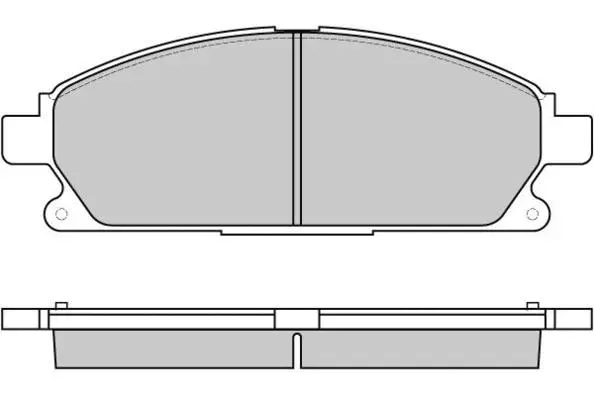 Kit de plaquettes de frein, frein à disque E.T.F. 12-0857