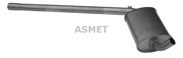 Silencieux central ASMET 19.008