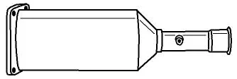 Filtre à particules / à suie, échappement SIGAM 16307
