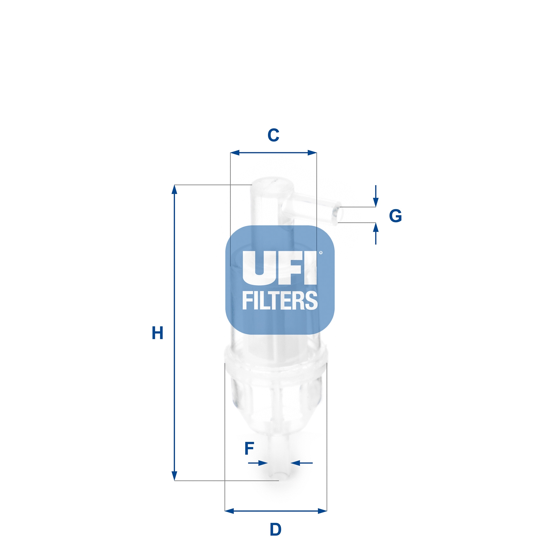 Filtre à carburant UFI 31.013.00
