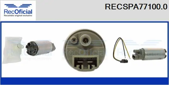 Pompe à carburant RECOFICIAL RECSPA77100.0
