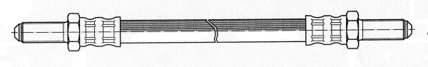 Flexible de frein CEF 510111