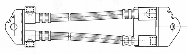 Flexible de frein CEF 512359