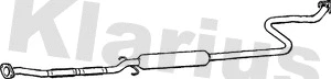 Silencieux central KLARIUS 270107