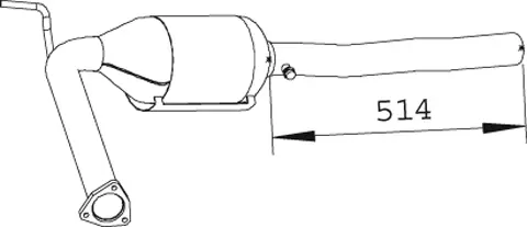 Catalyseur DINEX 74319